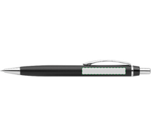 Stifthalter aus ABS mit Kugelschreiber